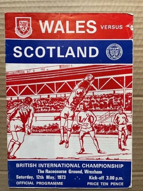 Wales V Scotland 1972-1973 at Wrexham