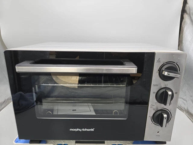 MORPHY RICHARDS 23L Rotisserie Mini Oven 1500W Silver MISSING ROTISSERIE SPIT 65.99 PicClick UK