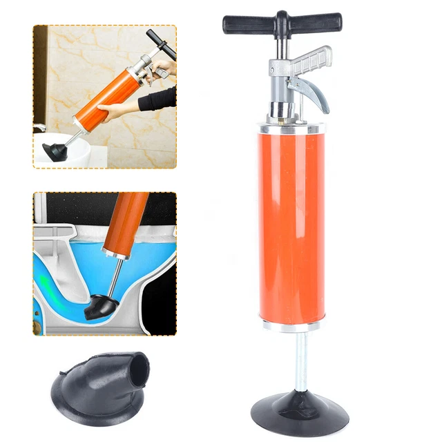 HIGH PRESSURE PIPE Cleaner Clean Water Ram Drain Cleaning Tool w/ 4