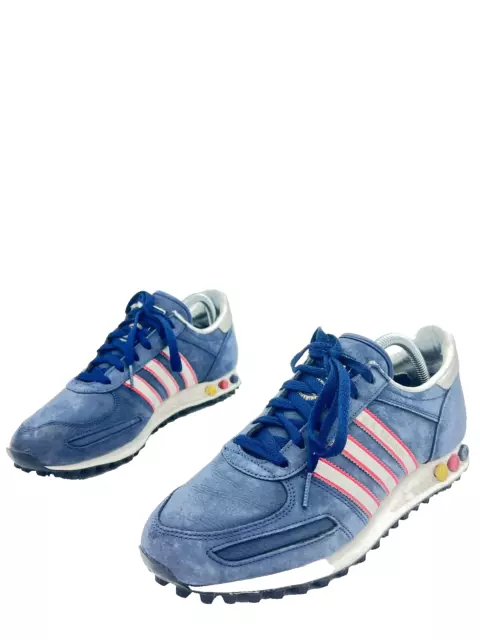 Adidas LA Trainer Blu Rosso Zapatos Deportivos Para Hombres T.42 2/3 US.9 UK.8,5