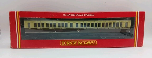 HORNBY OO GAUGE R484 GWR Clerestory 3rd Coach £13.50 - PicClick UK