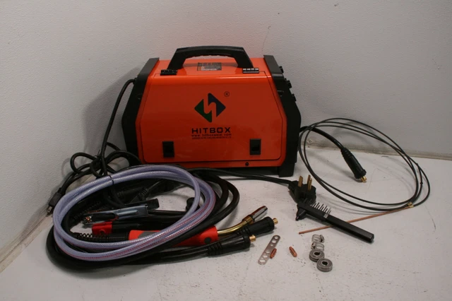 Hitbox Synmig200pro 5 in 1 Intelligent Aluminum MIG Stick Welder 110/120 V