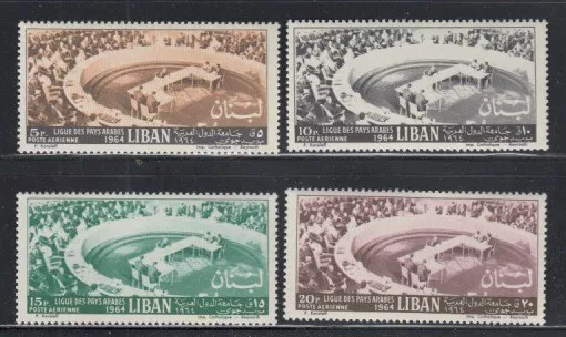 LEBANON Arab League Conference MNH set