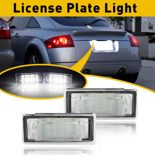 8N0943022A LED License Number Plate Light Lamp Unit For 1998-2006 Audi TT MK1 8N