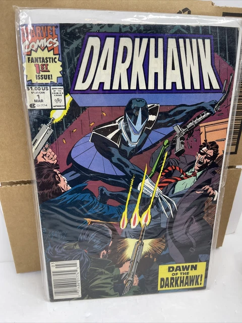 Darkhawk #1 - First Appearance Of Darkhawk - Marvel 1991 🔑 Key Issue Newsstand