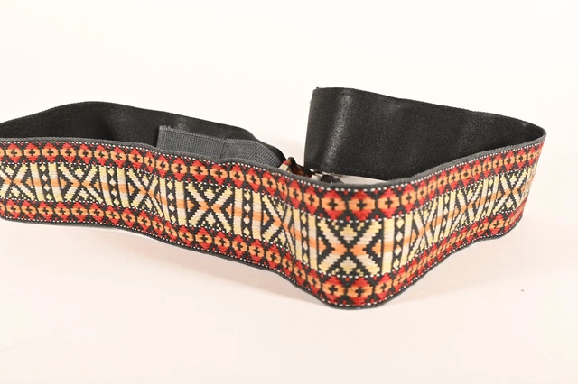 Vintage hippie retro camera strap with alt. fastening straps