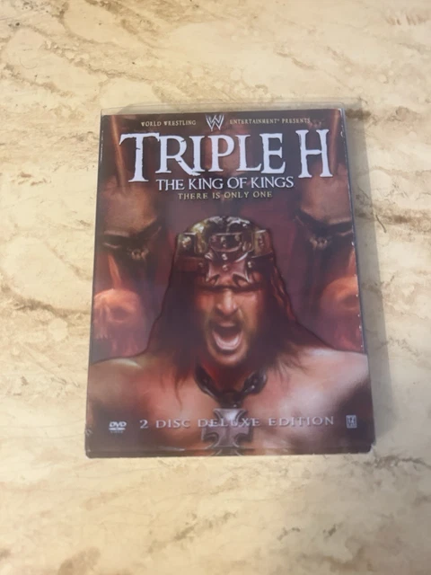 WWE TRIPLE H - The King Of Kings (2 Disc Deluxe Edition DVD, 2008