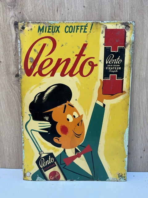 Plaque Métal Vintage Michelin 20x30 Cm - Bibendum Garage - Déco Atelier