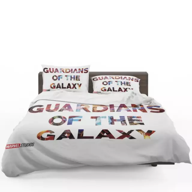 Guardians of the Galaxy Movie Quilt Duvet Cover Set King Doona Cover