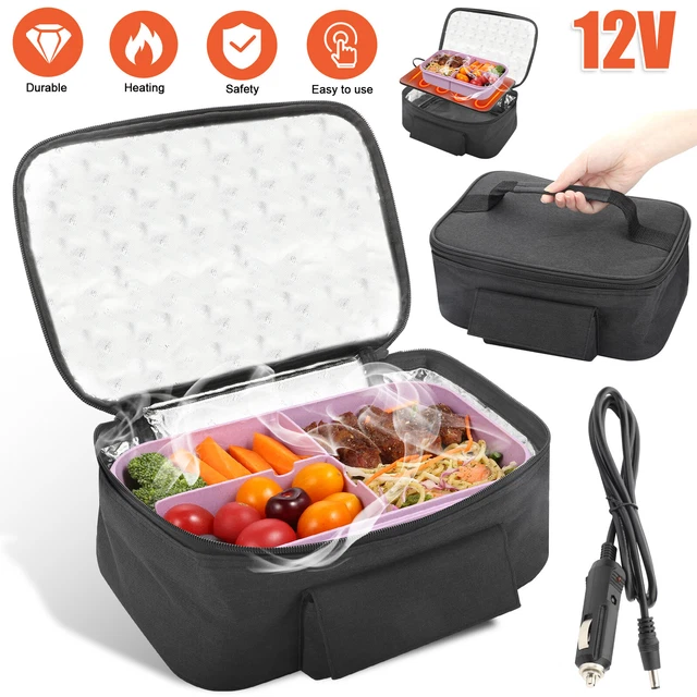 12V PORTABLE CAR Electric Heating Lunch Box Food Warmer Container