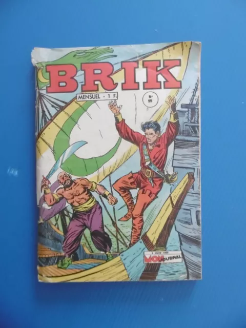 BRIK n° 99 daté de 1966 - EDITIONS MON JOURNAL - PETIT FORMAT