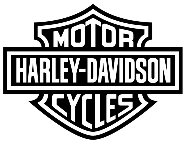 Aufkleber Harley Davidson Motor 10 cm Sticker Chopper Bike Motorrad Logo