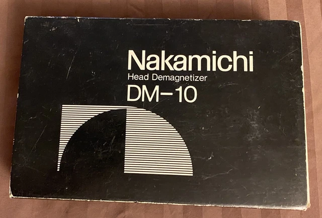 【大特価】ナカミチ Head Demagnetizer DM-10 NAKAMICHI CASSETTE DECK HEAD DEMAGNETIZER TRI-TRACER DM-10