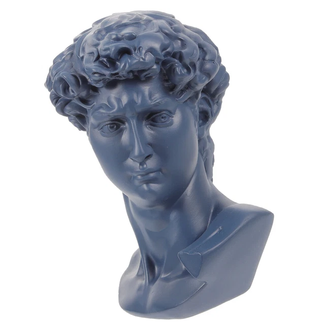 Buste Sculpture David De Michel-Ange - Statue Résine Art Moderne - Déco France