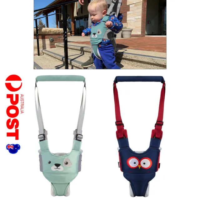 Learning Toddler Baby Walking Harness Assistant Safety Walker Protective Belt O