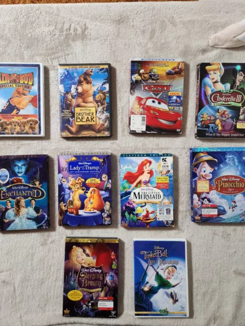 Disney Movies DVD Collection, Special Edition and Anniversary Editions available
