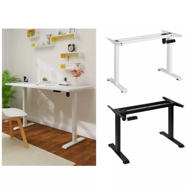 WOLTU Telaio Scrivania Regolabile in Altezza Standing Desk Elettrico con Motore