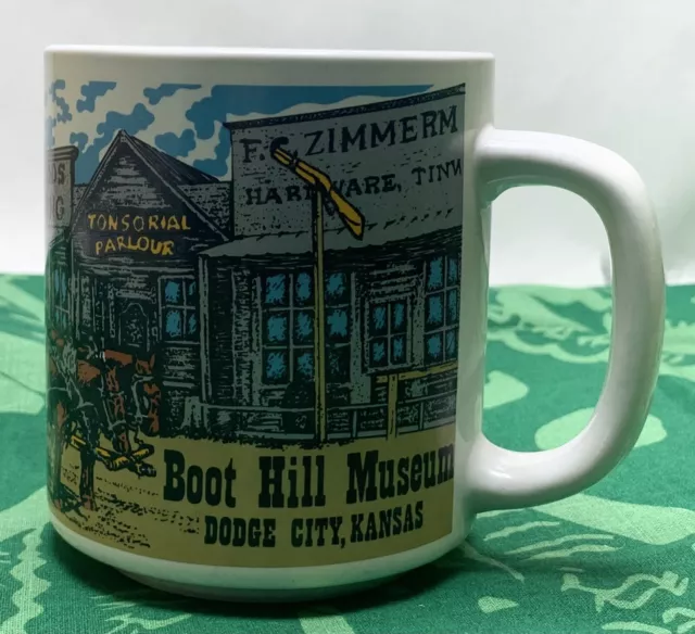 BOOT HILL MUSEUM, Dodge City , KS. , Relief Graphic Ceramic Mug $4.50 -  PicClick