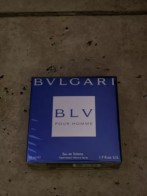 Bulgari Blu Pour Homme Edt 50 Ml Spray Originale Vintage