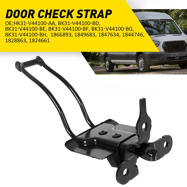 2X Ford Transit Rear Door Check Strap Release Button & Trim Set - 2000-2014 Models