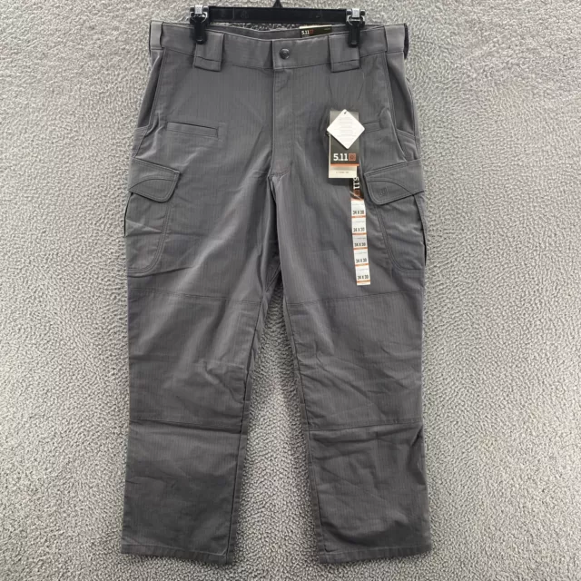 511 Tactical Pants Men 34x30 Gray Stryke Cargo Stretch Work Utility Ripstop New