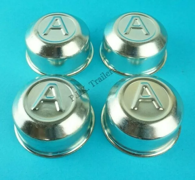 4 x 60mm Avonride Metal Grease Wheel Hub Dust Cap to fit Type R Series Hubs