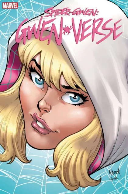 Spider-Gwen Gwenverse #1 Nauck Headshot Variant Cover Marvel Comics 2022 NM+