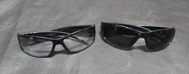 Smith & Wesson 21303 Protective Safety Sun Glasses Anti-Fog And Clear Lens Z87+