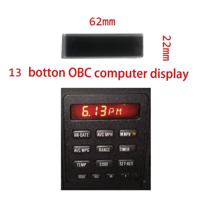 Pezzi di ricambio schermo LCD LCD display schermo orologio BC2 nero 44 pollici 87 x 2