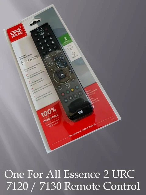 ONE FOR ALL Essence 2 URC 7120 Remote Control £7.99 - PicClick UK