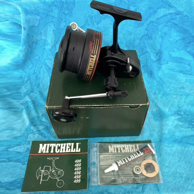 MITCHELL 498 CASTING Saltwater Spinning Reel MP PUM * EURO * Vintage non  Garcia $249.95 - PicClick