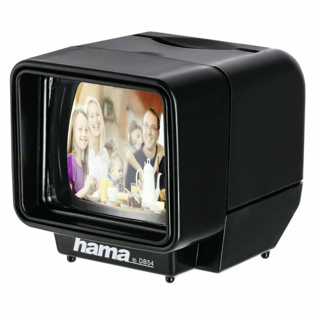 PHOTO SLIDE VIEWER for 35mm Mounted and Vintage Slides by Hama Desktop
