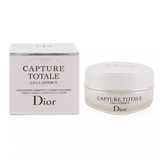 Dior Capture Totale CELL Energy Firming & Wrinkle Correcting Eye Cream 0.5 oz