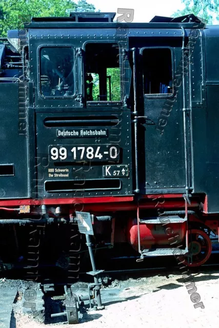 DR 99 1784-0  Göhren 1991 / org. KC-Dia + Datei!  503#14