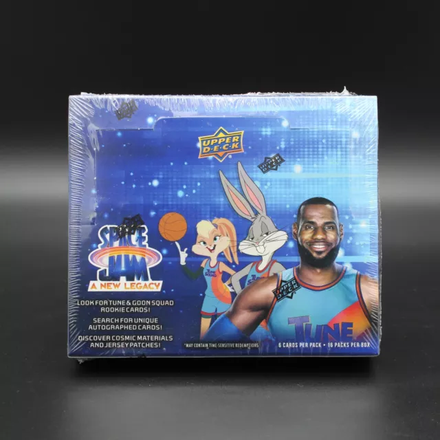 Upper Deck Space Jam A New Legacy Hobby Box Display Sport Cards 16 Packs