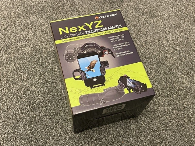 Celestron NexYZ 3-Axis Smartphone Adapter - Binoculars Spotting Scope Telescope