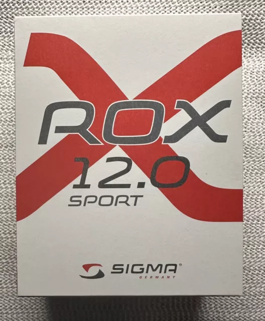 Sigma ROX 12.0 Sport Basic Fahrrad-Navigationssystem - Grau (01020)