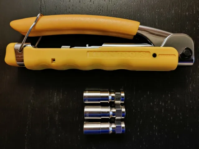 Klein tools 5-19/32 in. compression crimper