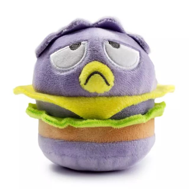 Badtz-Maru Sanrio X Kidrobot Burger Plush Keychain Charm