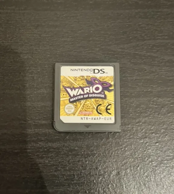 Nintendo DS Wario Master of Disguise Game Cartridge Only
