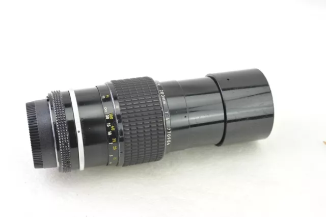 Nikon Nikkor 200mm f/4 AI MF (N4029)