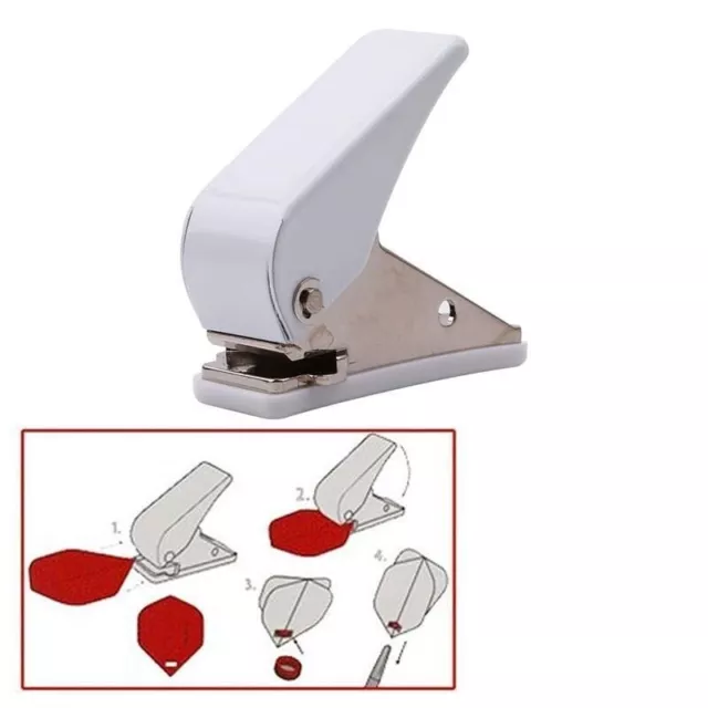 Dart Flight Punch - Holds Dart Flights Firmly onto Dart Shafts