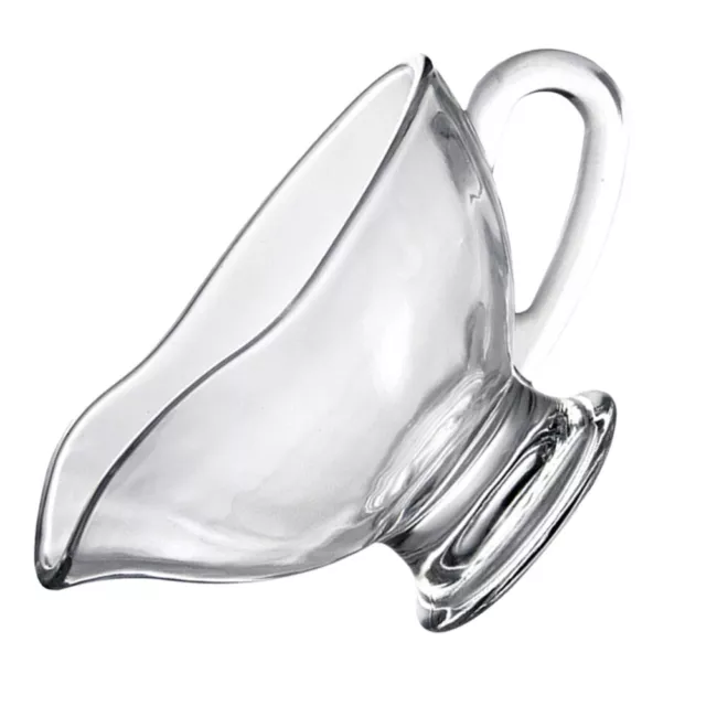 Transparent Glass Sauce Boat Gravy Milk Cup