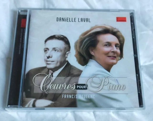 Danielle Laval - Oeuvres Pour Piano - Francis Poulenc. CD NEUF.