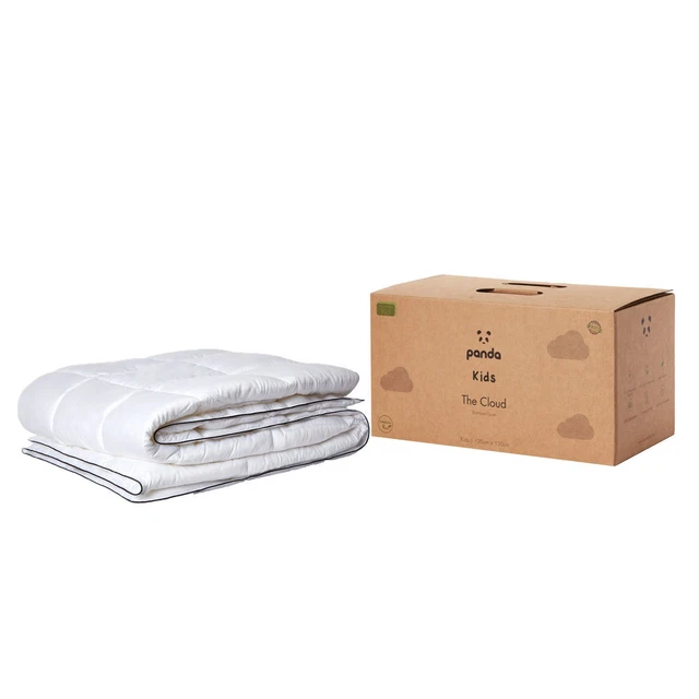 Panda Cloud 4,5 Tog ganzjährig hypoallergen Bambus Kinderbett Bettdecke, 120x150