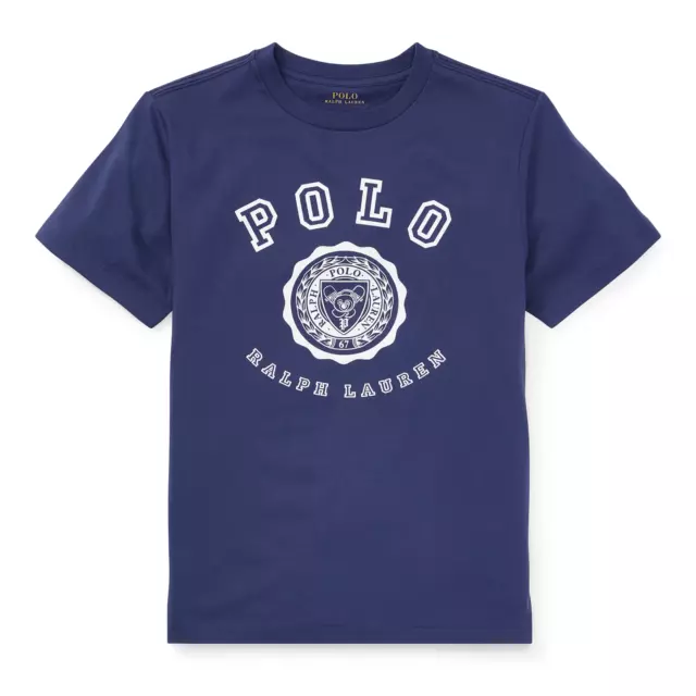 Ralph Lauren - 6 to 14 years old BOYS - Cotton Jersey Graphic T-Shirt - POLO RL