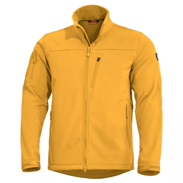 PENTAGON Giacca Giubbotto uomo militare Soft-shell Jacket REINER Yellow