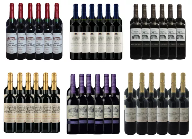 Vins De Bordeaux Lot De 72 Bouteilles ! "Les Médaillés" A Saisir !