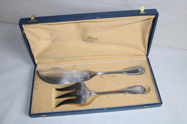 Coffret De Couverts à Poisson Ravinet D'Enfert Club – 12 Pièces – Argenté – 17 Cm