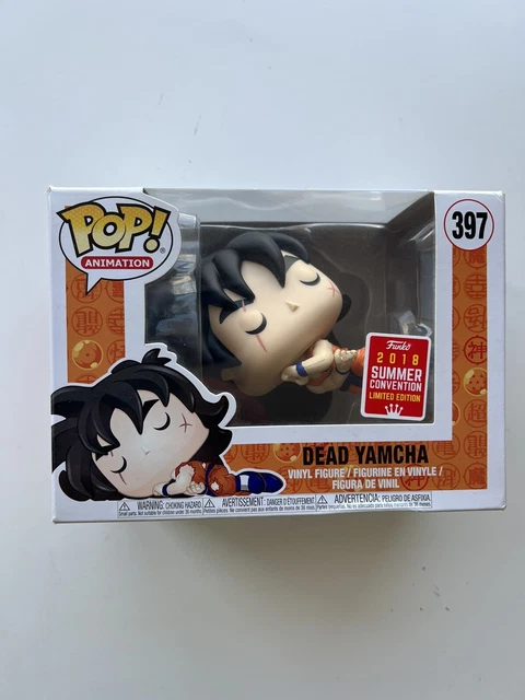 FUNKO POP DRAGON Ball Z Dead Yamcha 397 Limited Edition Summer